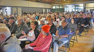 Town Hall with indivisible East Bay in January, 2018